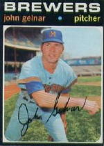 1971 Topps Baseball Cards      604     John Gelnar
